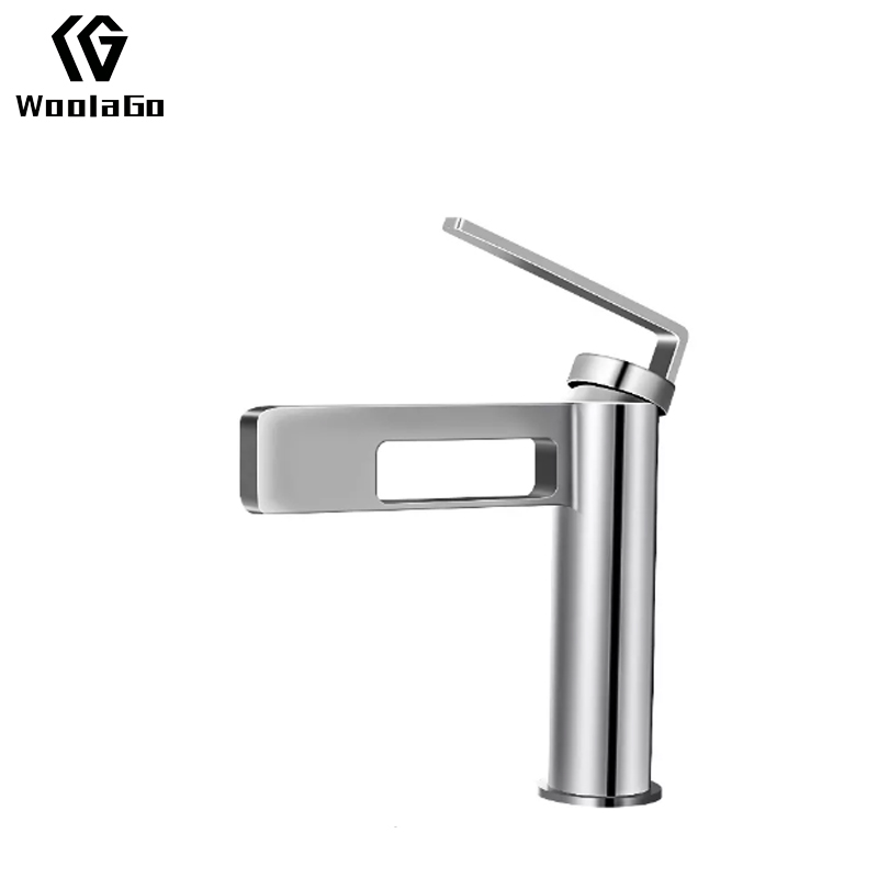 New Style Bathroom Accessories Chrome Finished Single Basin Faucet Brass Water Tap Y263