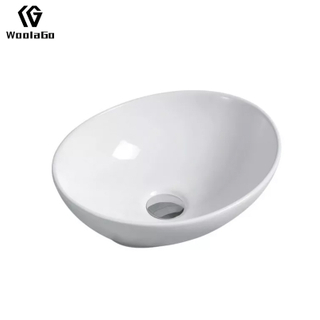 Vanity Sink Basin Washing Bowl Vessel White Porcelain Ceramic Bathroom Sink HPS6033