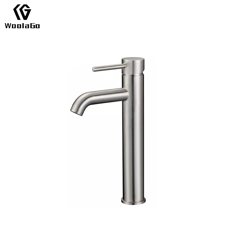 Watermark Wels 5 Years Quality Guarantee Single Hole Brushed Nickel Basin Faucets J103-BN