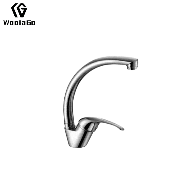 Tidjune High Quality Chrome Hot Cold Water Kitchen Mixer Taps Modern Swan Design Single Handle Kitchen Sink Faucet JK192