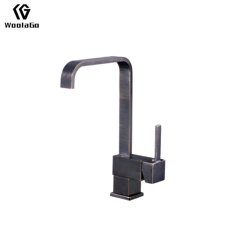 Kitchen Cabinets Accessories Faucets Modern Kitchen Taps Oil Rubbed Single Handle Chrome Sink Kitchen Faucet JK95-ORB