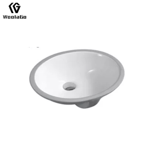 Factory Wholesale Undermout Wash Hand Basin White Porcelain Sink HPS6031 